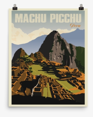 Machu Picchu Peru - Poster