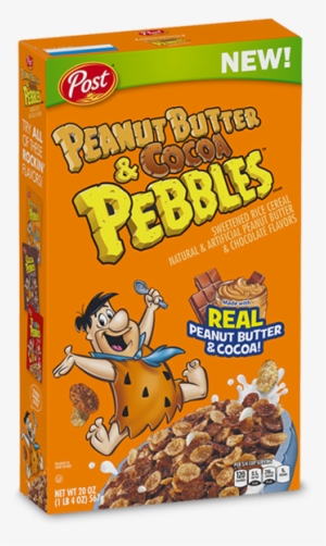 Box Peanutbutter Pebbles - Peanut Butter & Cocoa Pebbles Cereal