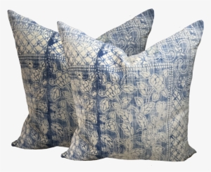 Vintage Faded Paisley Batik Pillows - Pillow