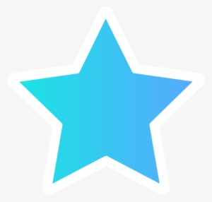 Star Vector Png - Blue Star Clipart