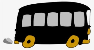 Bus Clipart Grey - Clip Art