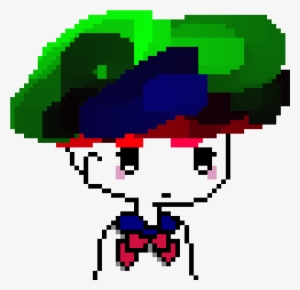 Child With Clown Hair - Cartoon
