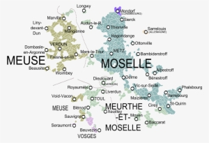 Trois-évêchés , A Highly Disconnected Medieval French - Three Bishoprics