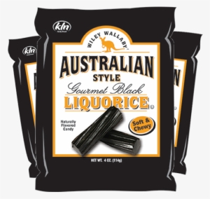 Wiley Wallaby Australian Style Black Liquorice For - Wiley Wallaby Black Aussie Licorice - 7.05 Oz.