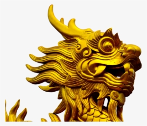 Dragon,gold,golden Dragon,dragon's Head,asia,temple,gilded, - Dragon Gold Png