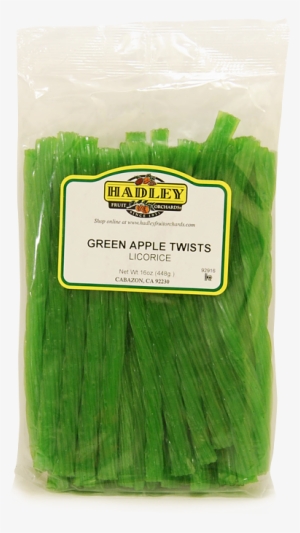 Green Apple Twists Licorice 16oz - Wool