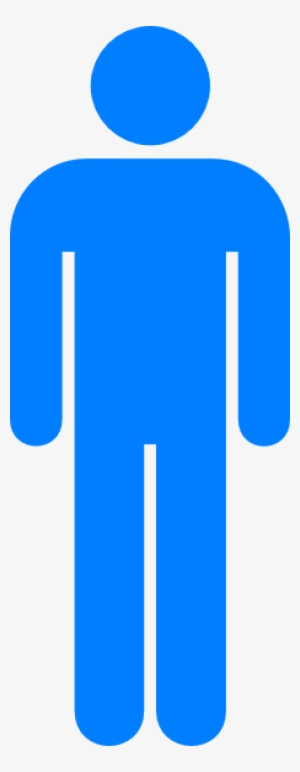 Mens Bathroom Clip Art Source - Blue Boys Bathroom Sign