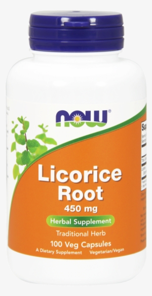 Licorice Root 450 Mg Capsules - Now Foods Licorice Root 450 Mg (100 Capsules)