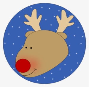 Reindeer Clipart Reindeer Head - 46 Sleeps Till Christmas