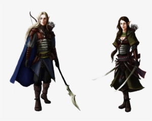 Male Elf Png Clipart Background - Rpg Elf Woman Png