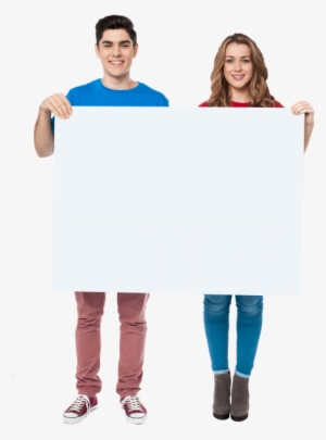 Free Png People Holding Banner Png Images Transparent - Valencia Language Club Png