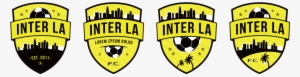 Template Crest Variations For Inter La Soccer - Team