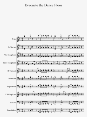 Evacuate The Dance Floor Sheet Music 1 Of 2 Pages - 20th Century Fox Fanfare Partitura