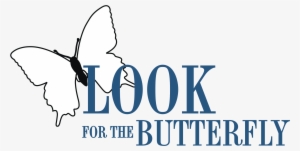 Look For The Butterfly Logo Png Transparent - Butterfly