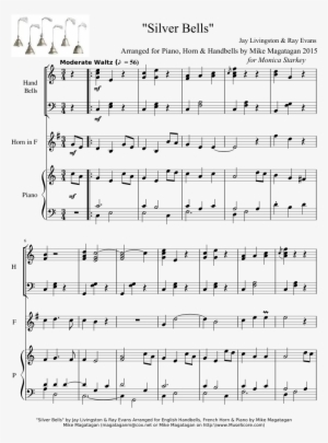 "silver Bells" Sheet Music Composed By Jay Livingston - Shall We Do With A Drunken Sailor