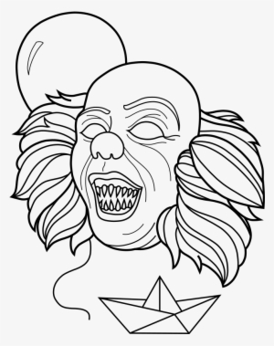 Pennywise Coloring Pages - Mini Pennywise Coloring Pages