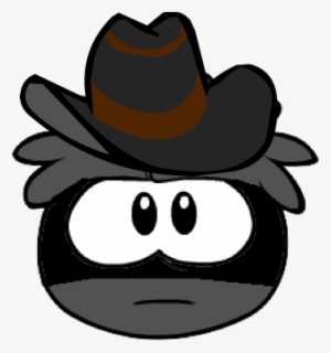 Grub With His Penguintague Gangster Hat, Earned By - Club Penguin Beta Puffles