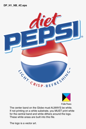Diet Pepsi Logo Png Transparent - Diet Pepsi