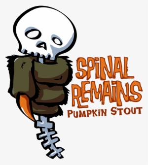 Spring House Spinal Remains - Cartoon