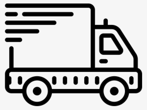 It's A Drawing Of A Moving Van - White Food Delivery Png