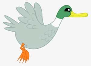 Duck Flying By Twilightpoint On Deviantart - Cartoon Duck Flying Png