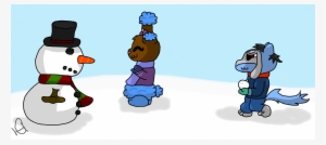 [day 7] Fun In The Snow - Cartoon