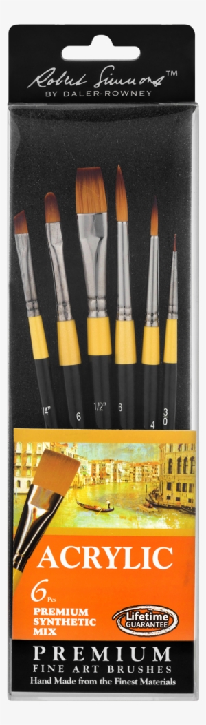 Rowney Acrylic Premium Fine Art Brushes - Paint Brush