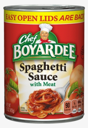 Spaghetti Sauce - Chef Boyardee Big Beefaroni