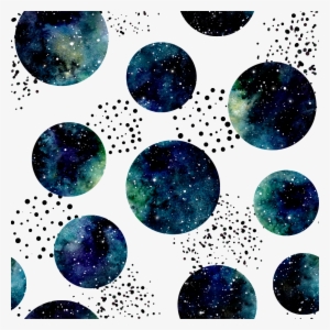 Hand Painted Sci Fi Starry Sky Png Background - Portable Network Graphics