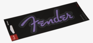 Fender Logo Sticker - Fender Logo Sticker Glitter Purple