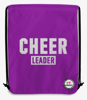 Purple Glitter Cheer Backpack - Bag