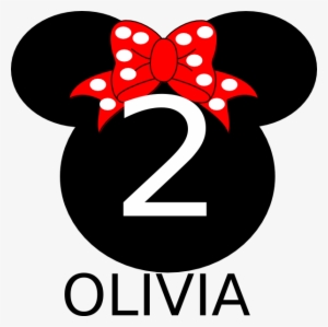 Numero 2 Minnie Png - Mickey Mouse Clip Art