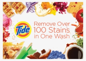 Removes Over 100 Stains In One Wash