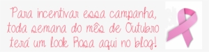 Campanha Outubro Rosa - Carmine