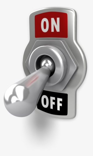 Shutdown Button Clipart Car - Stick On Off Switch