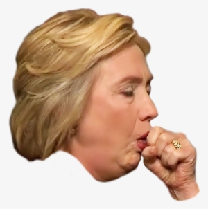 Post - Hillary Clinton Cough Transparent