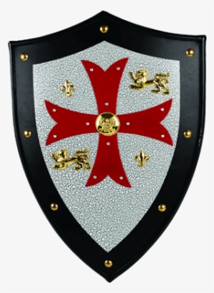 Knights Templar Crusader Shield - Knights Templar Jerusalem Crusader Shield