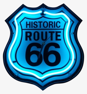 Information Information - Historic Route 66 Neon Clock