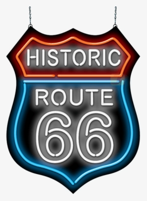 Historic Route 66 Neon Sign - Jantec Neon Products