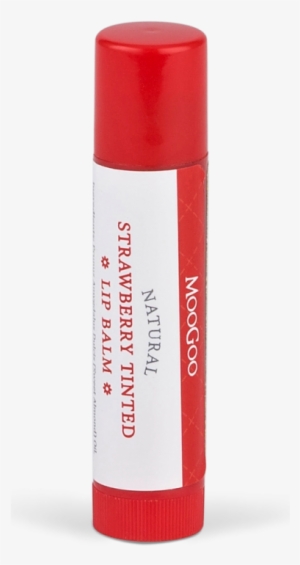 Strawberry Tinted Lip Balm 5g - Moogoo Strawberry Tinted Lip Balm