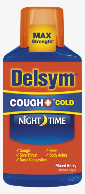 Delsym® Cough Cold Night Time - Delsym Cough Medicine