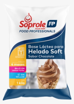 Base De Helado Sabor Chocolate - Soprole