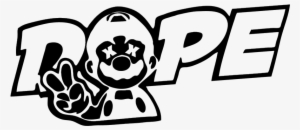 Dope - Mario Dope Decal