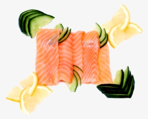 S2 Salmon Sashimi - Garnish
