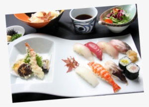 Nigiri Sushi And Tempura Lunch ¥2,500 - Gimbap
