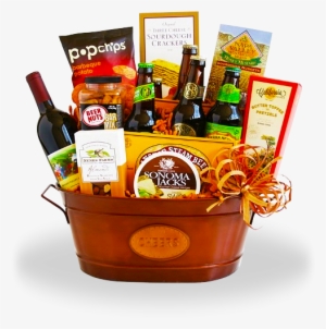 California Bbq Party Gift Basket - Beer Gift Baskets
