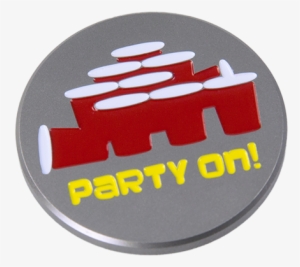 Party On Ball Marker - Party