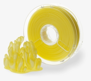 Polyplus Translucent Colour Yellow - Polymaker Polyplus Pla Transparent Yellow - 2,85 Mm