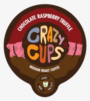 Crazy Cups Chocolate Raspberry Truffle - Crazy Cups Death By Chocolate Flavored Coffee Single