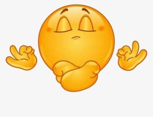 Emoji - Paciencia - Emoticon Yoga